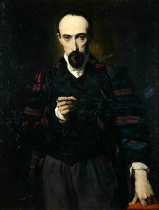 Portrait of Achille Deveria (1800-57) 